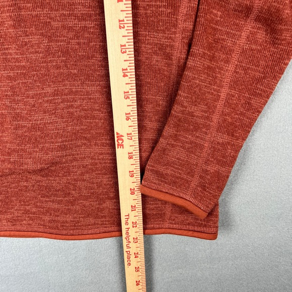 Patagonia Better Sweater Womans XS 1/4 Zip Fleece Orange Outdoor Hiking Active - Picture 6 of 6